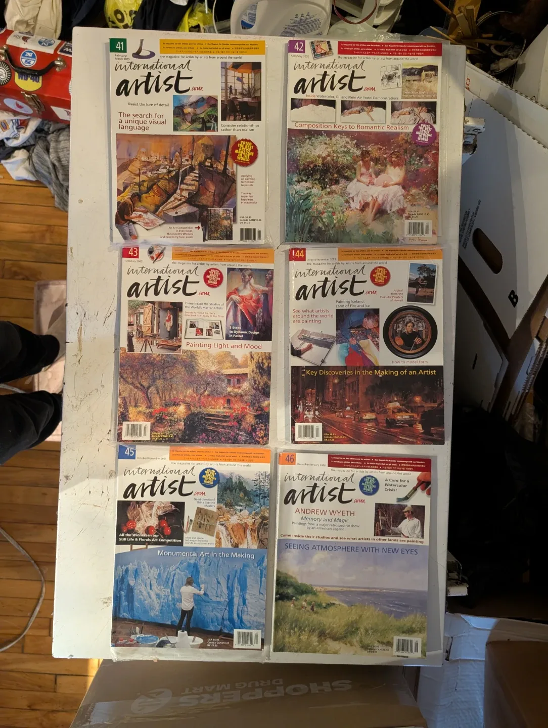 International Artist Magazines