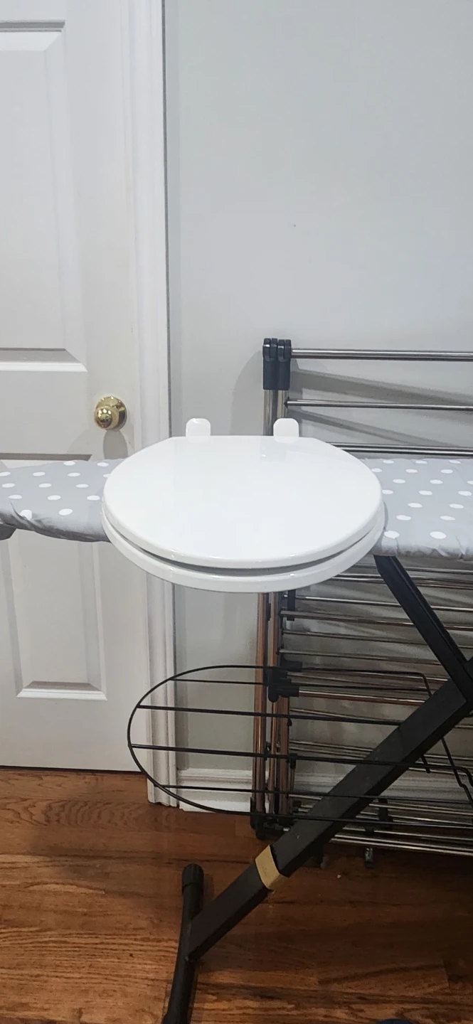 Elongated toilet seat cover - photo 3