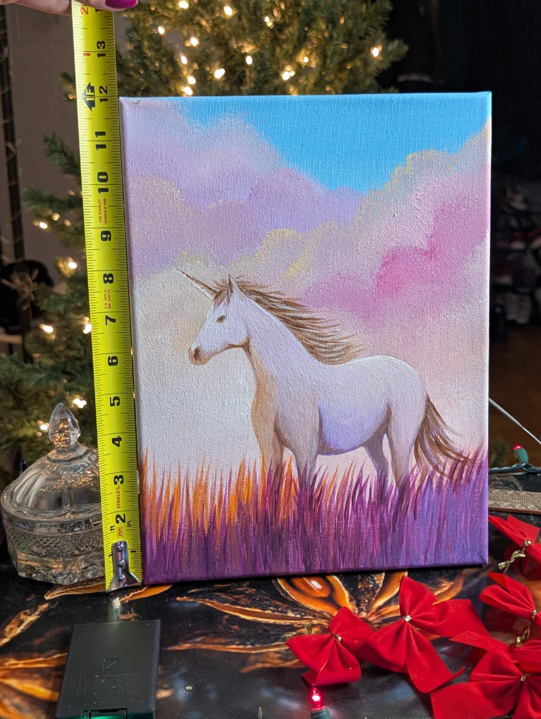Unicorn Painting on Canvas 🦄 - photo 2