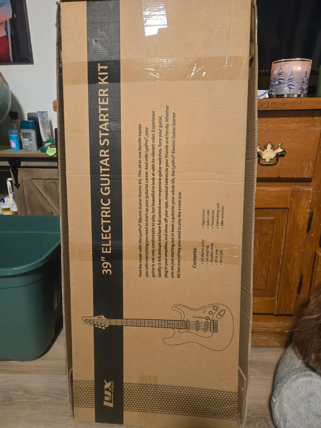 Lux Pro 39" Electric Guitar Starter Kit - New!