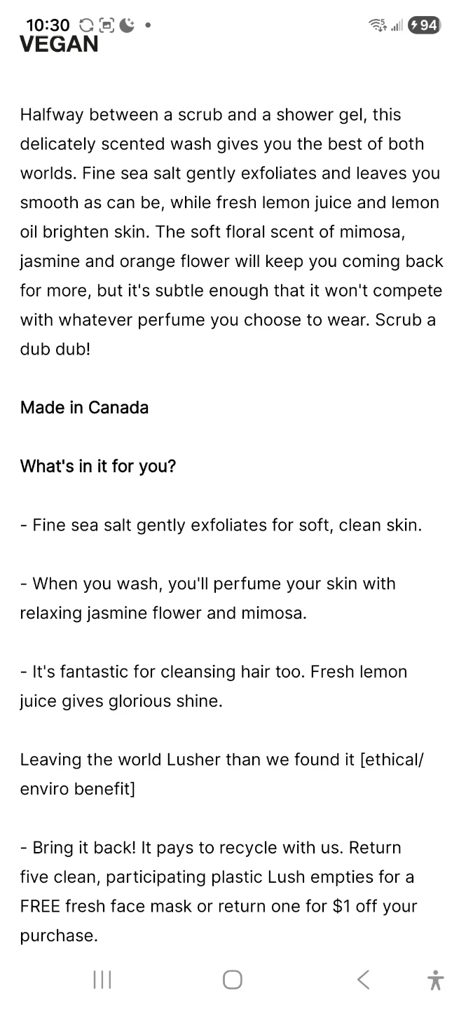 Lush Rub Rub Rub Body Scrub 130g - photo 2