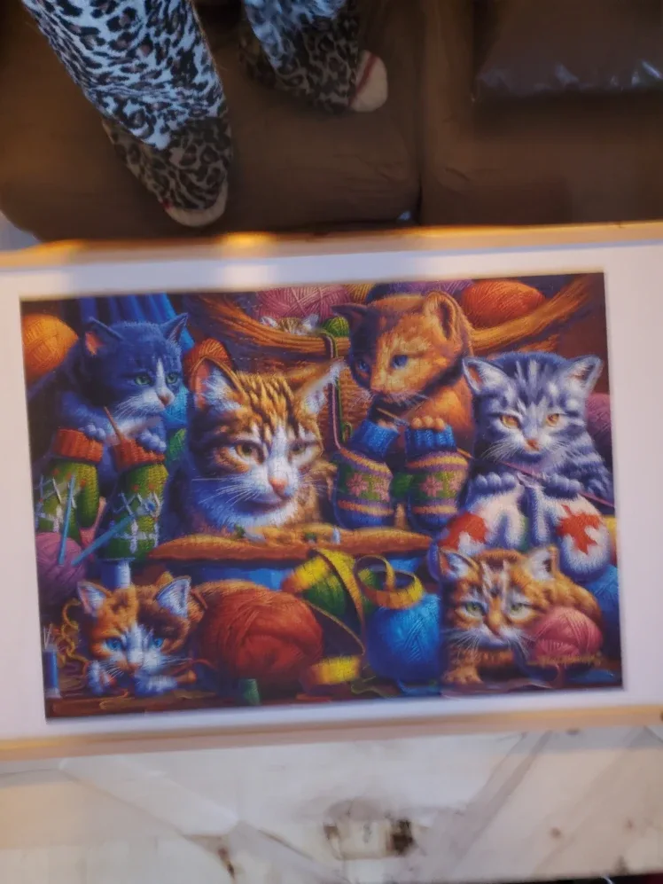 KITTENS KNITTIN' MITTENS PUZZLE image indicator(2)