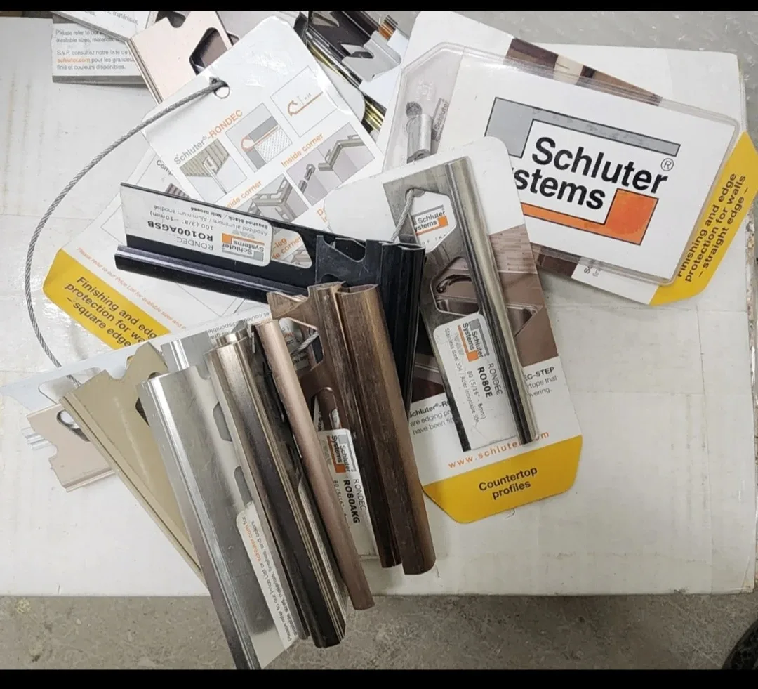 Schluter Tile Edge Protection Profiles