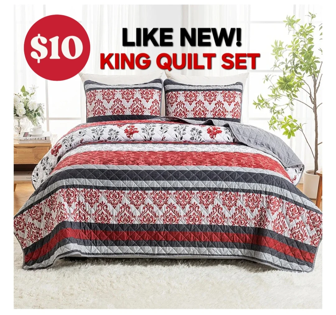 King Sized Quilt Set