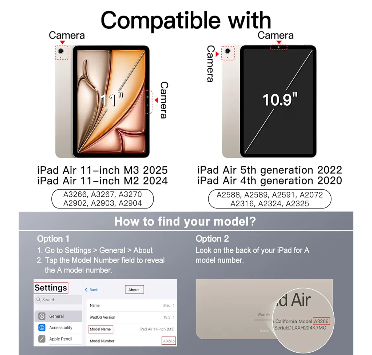 iPad Air 11-inch Case - Detachable Magnetic - photo 2