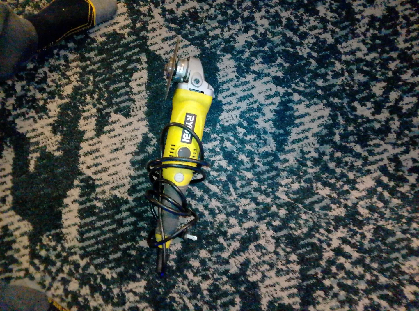 Ryobi Angle Grinder - Yellow