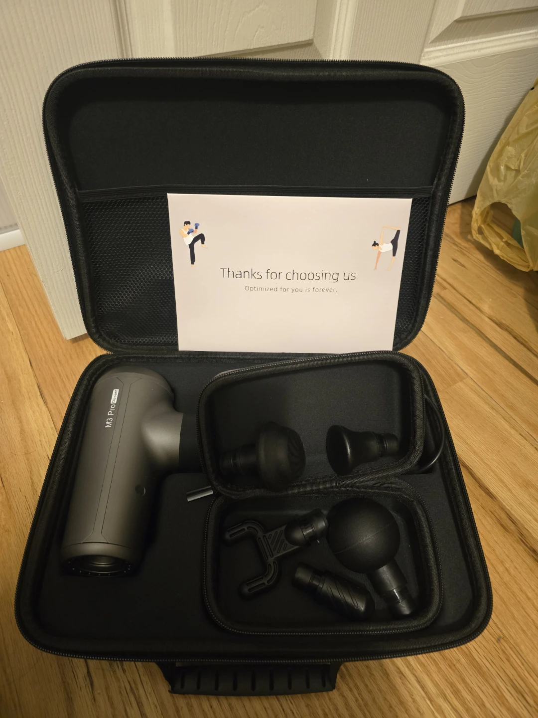 OPOVE M3 Pro Massage Gun w/ Case - photo 2