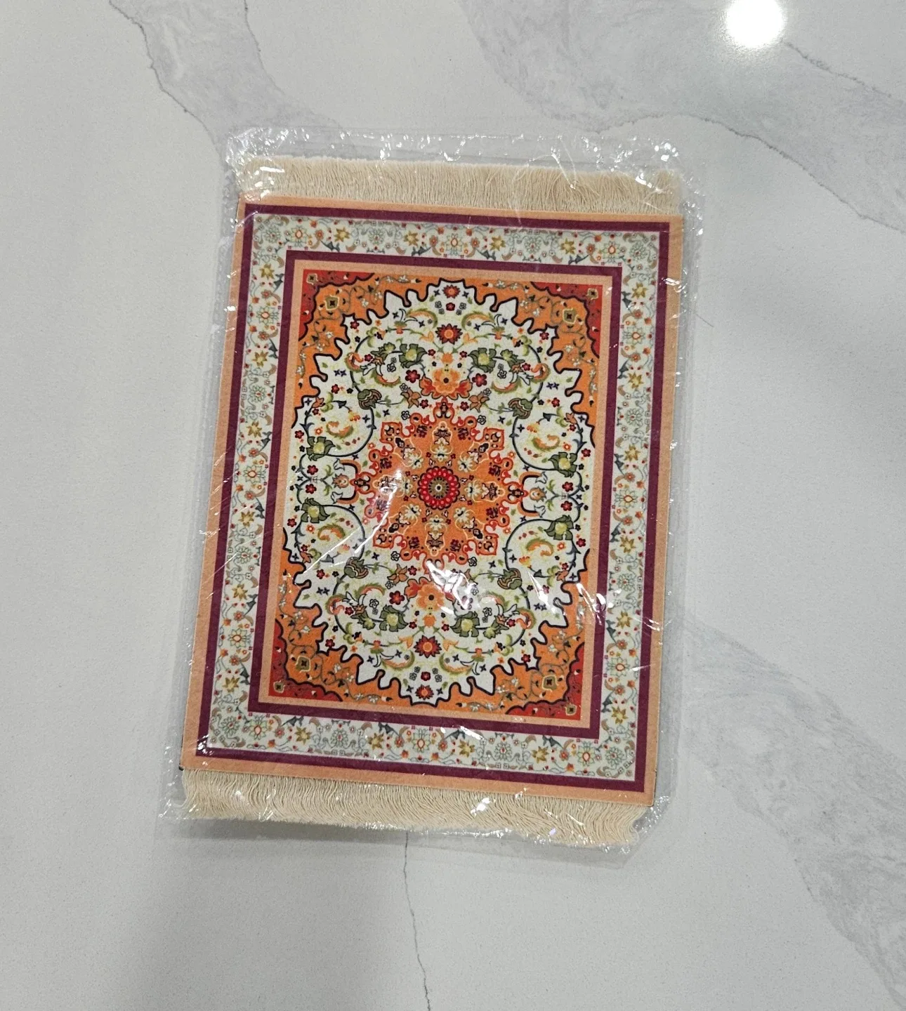New Miniature Persian-Style Rug