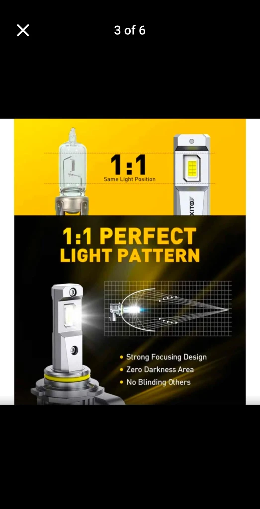 AUXITO 9005 LED Headlight Bulbs - photo 2