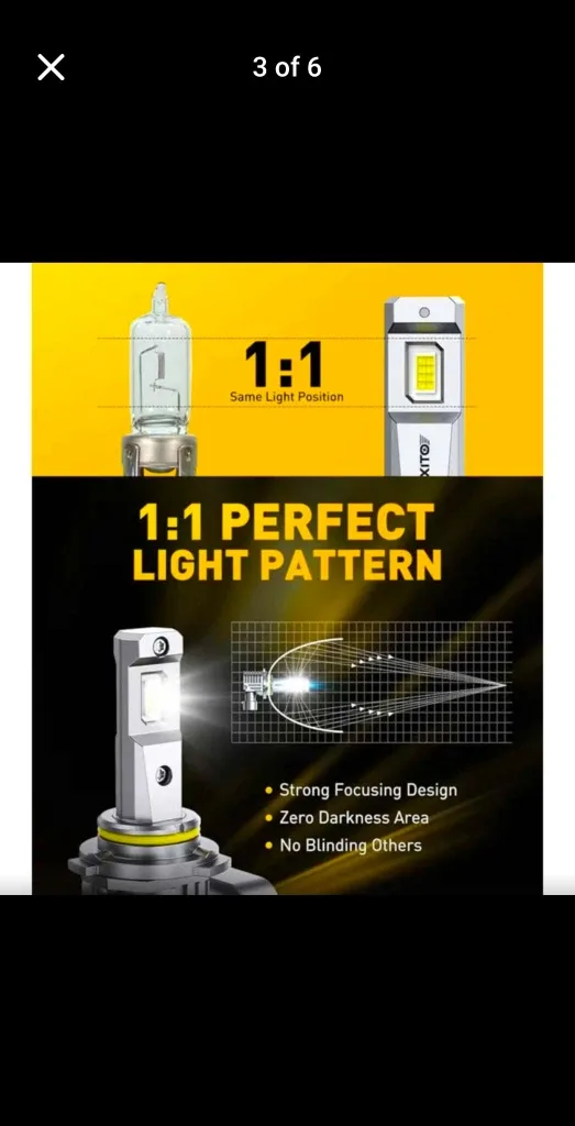 AUXITO 9005 LED Headlight Bulbs image indicator(2)
