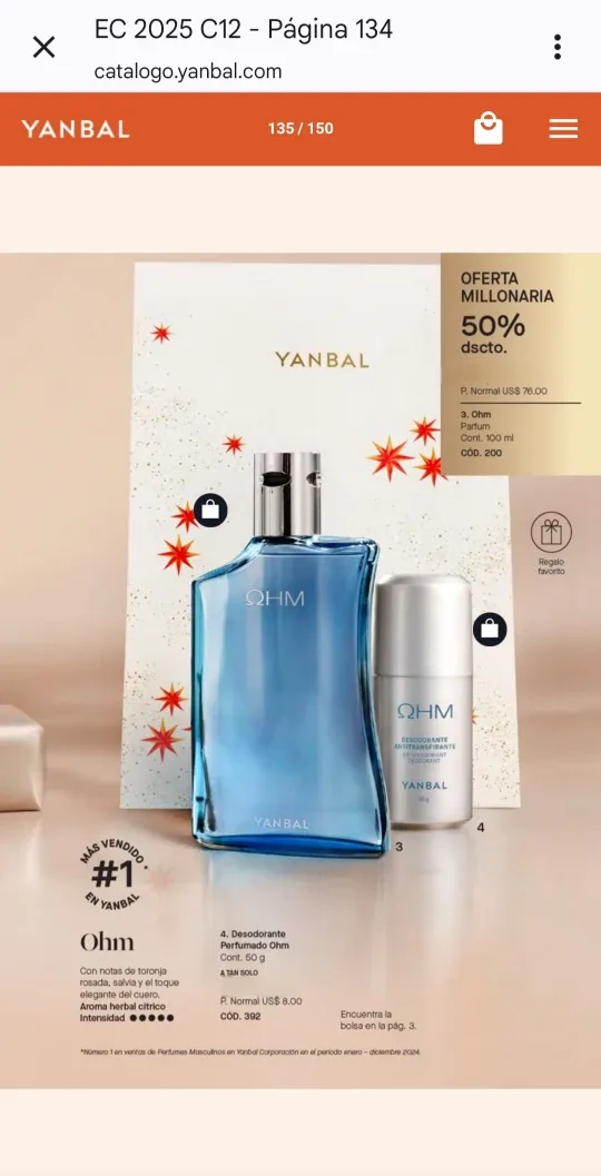 Yanbal Cologne Set image indicator(2)