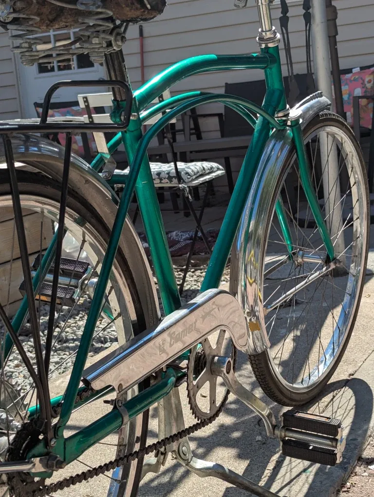 Vintage CCM Comet Bicycle - Green