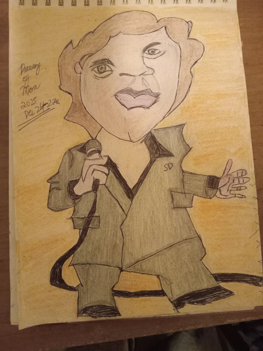 MORA DRAWING ILLUSTRATION BY CUSTOM ARTIST SHERWIN D'SOUZA - photo 2