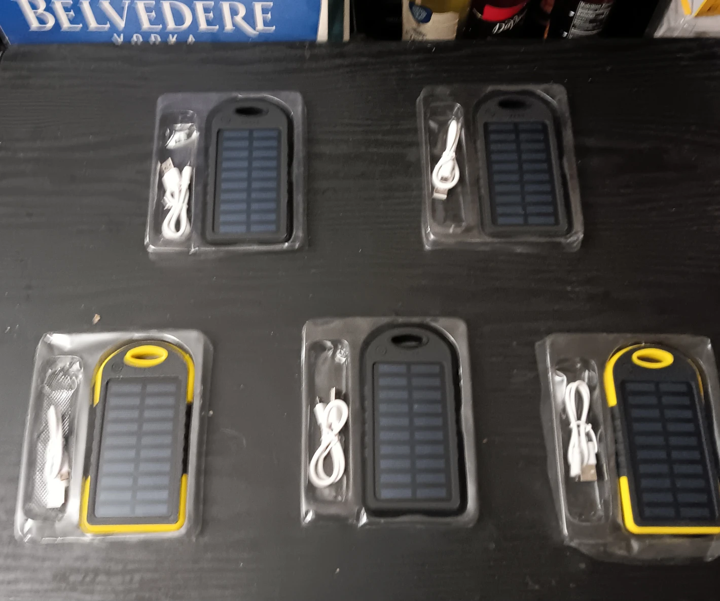 Solar Powered Portable Charger 5000mAh (EACH)