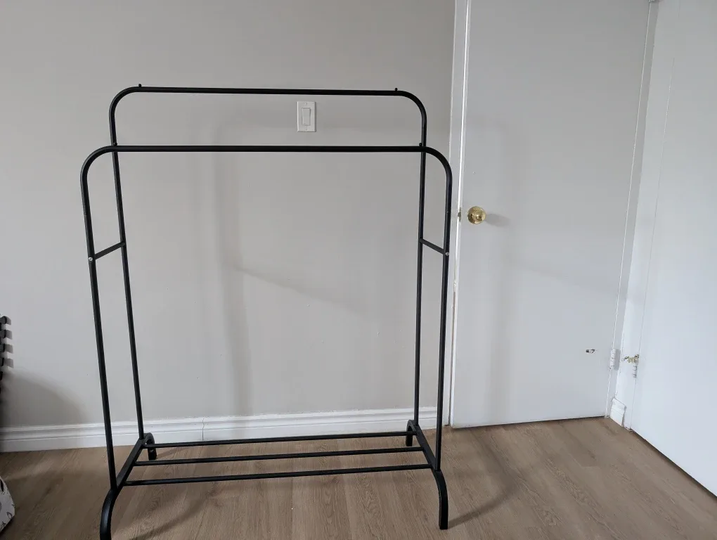 Udear double rod clothing rack