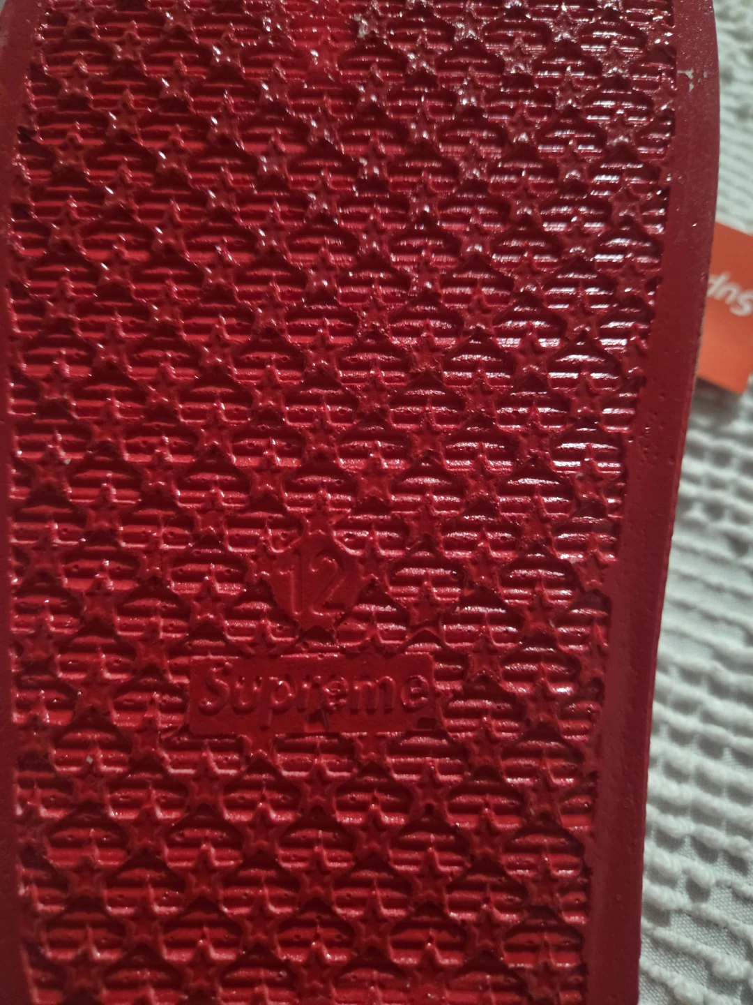 Supreme x Louis Vuitton Backpack & Slides - Red - photo 3