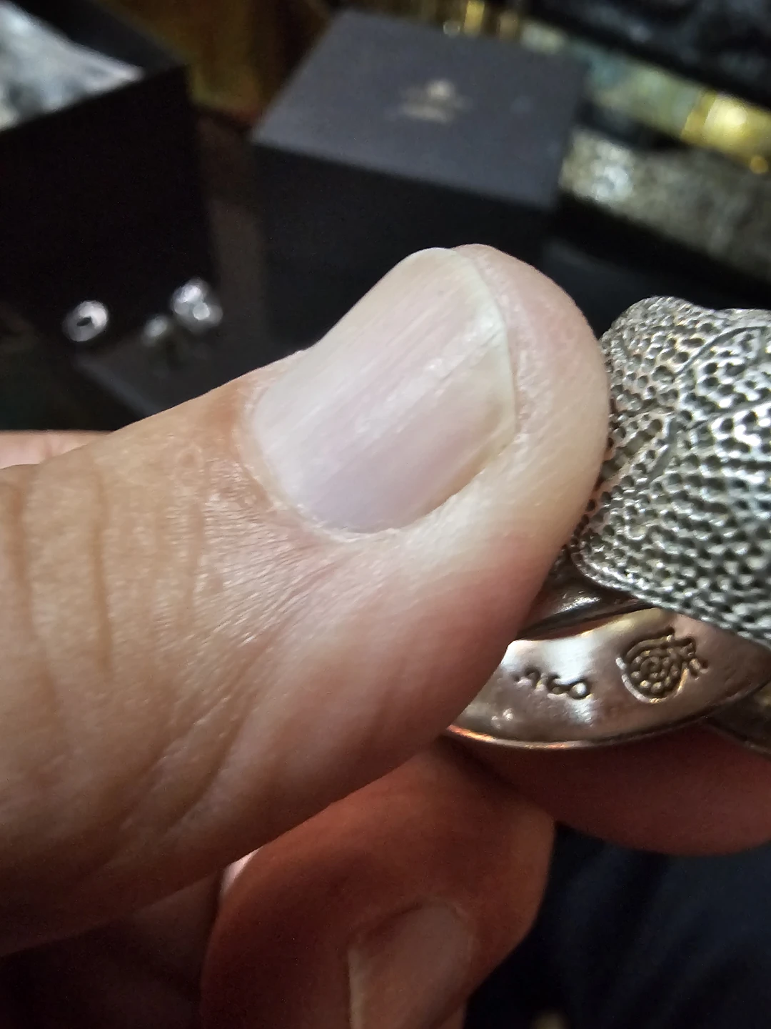 Statement Ring - Size 925 Silver - photo 3