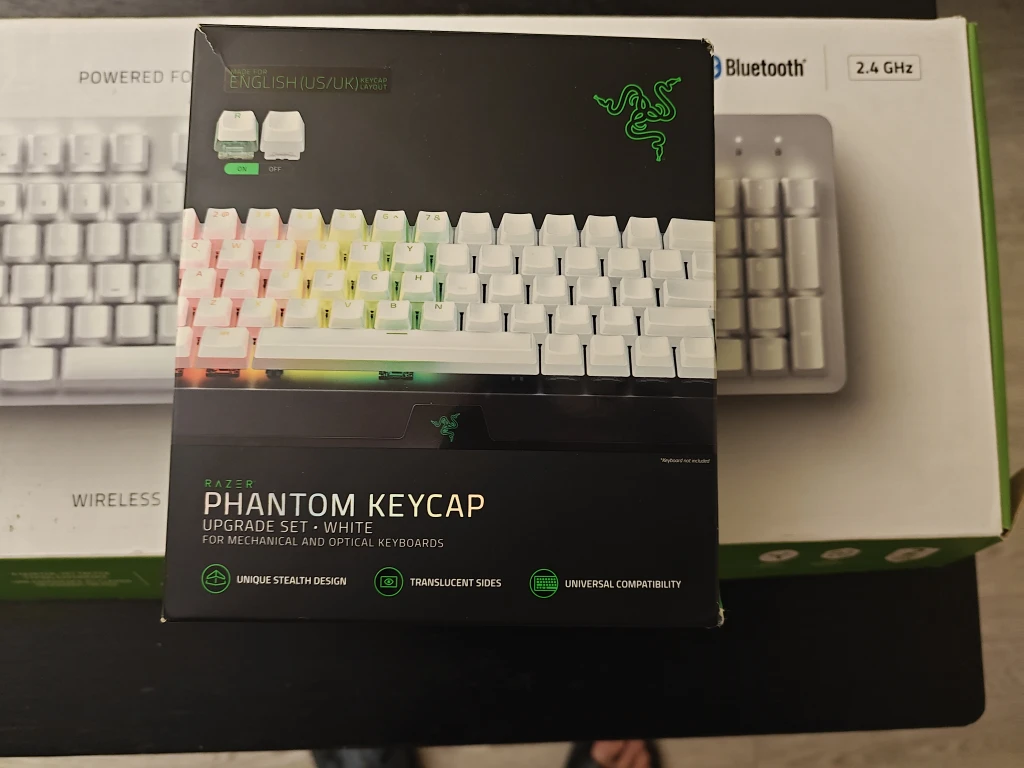 #Cleanout - Razer Pro Type + Phantom Keycaps - plz read descrip - photo 2