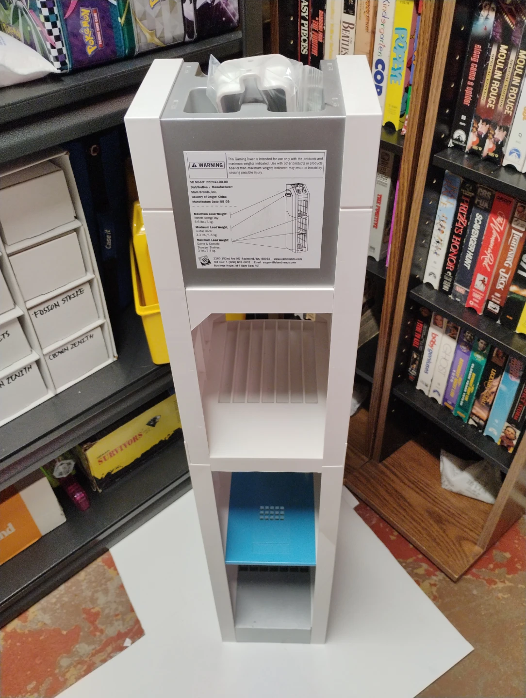 Wii Game Tower Storage Stand - photo 5