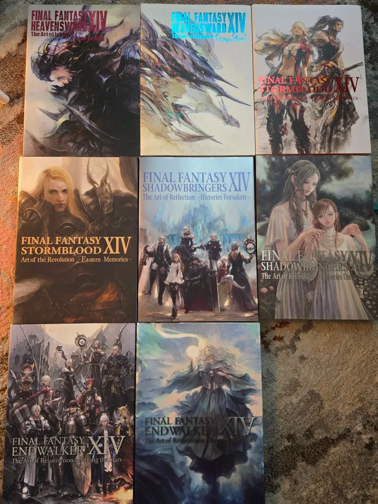 Final Fantasy XIV artbooks
