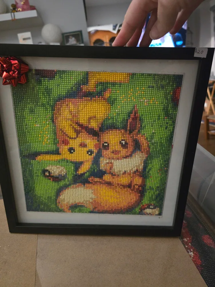 Pokemon Diamond Art - Pikachu & Eevee
