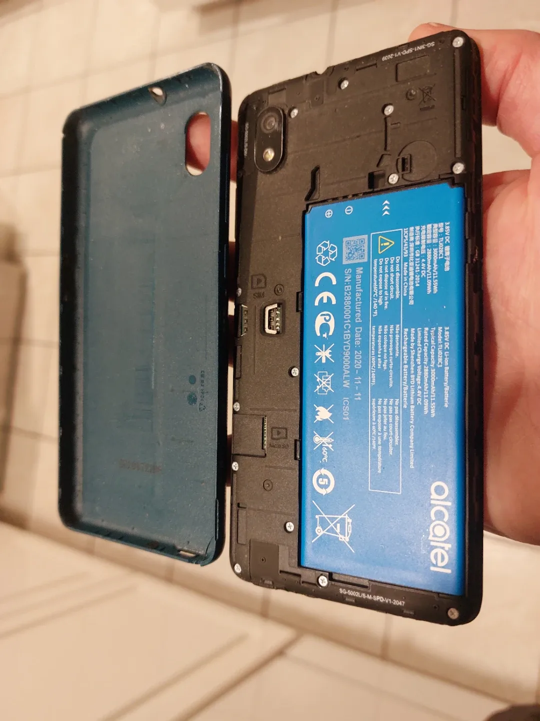 Alcatel 1B Android 10 (Go Edition) Smartphone #Cleanout image indicator(6)