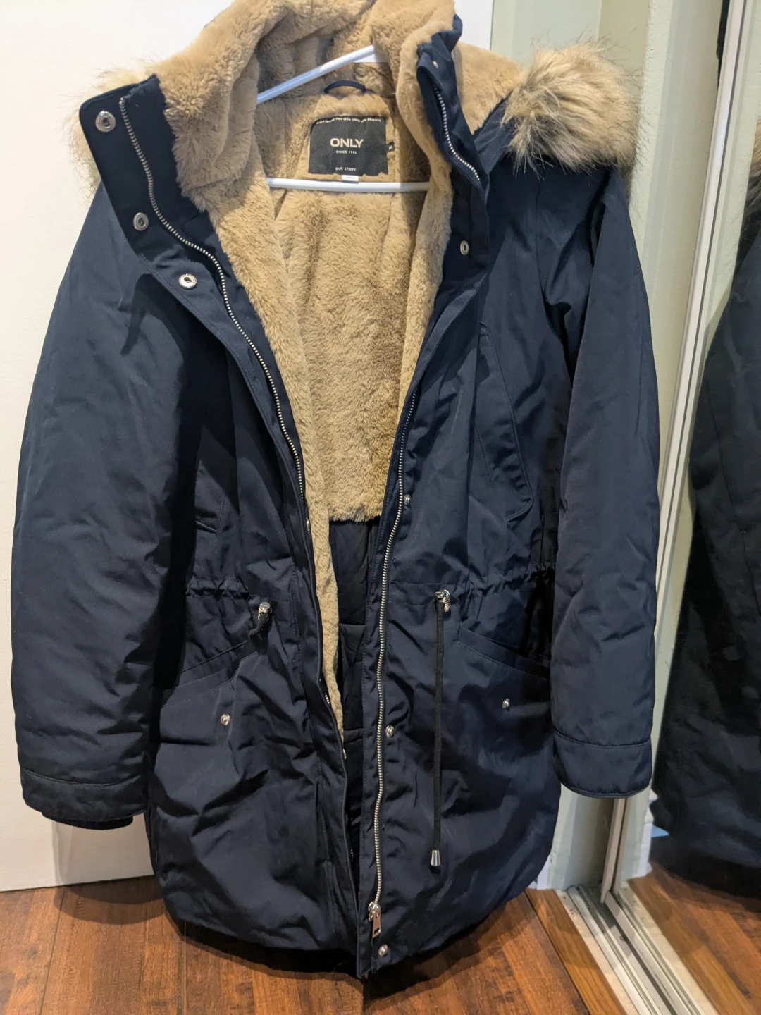Only Navy Blue Winter Parka -M