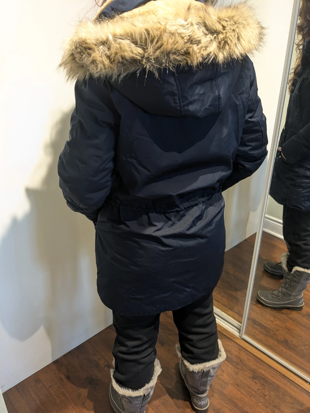 Only Navy Blue Winter Parka -M - photo 3