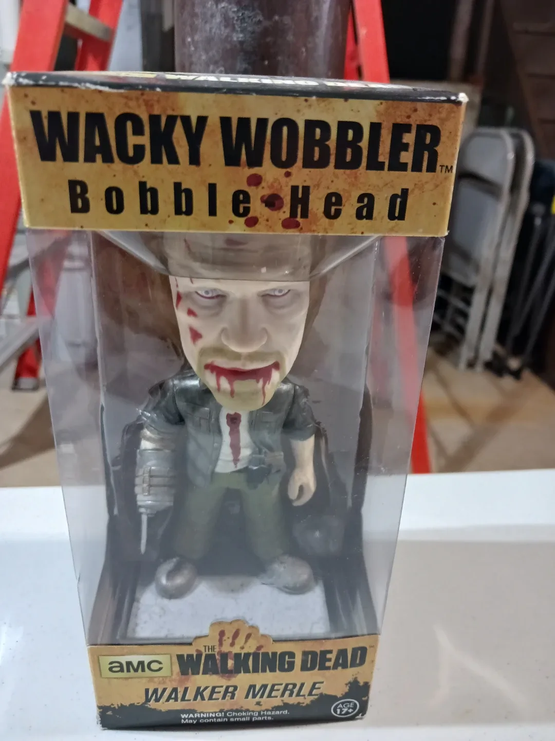 The Walking Dead Walker Merle Wacky Wobbler Bobble Head