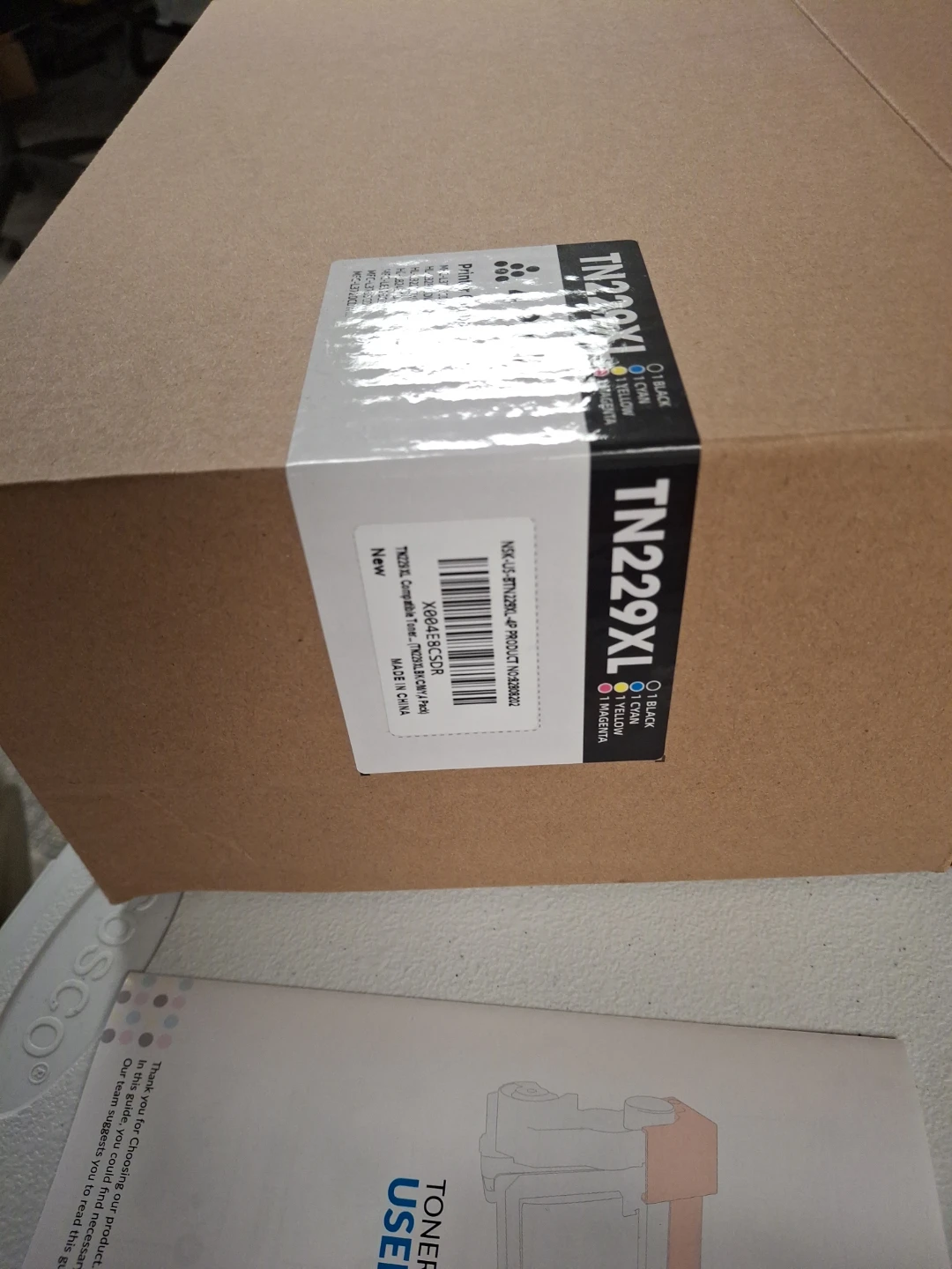 TN229XL Toner Cartridge 4Pack Brother HL-L3280CDW MFC-L3780CDW - photo 2