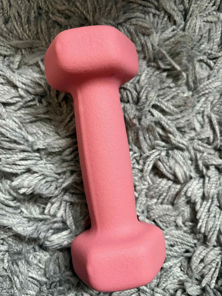 2LB Pink Dumbbell