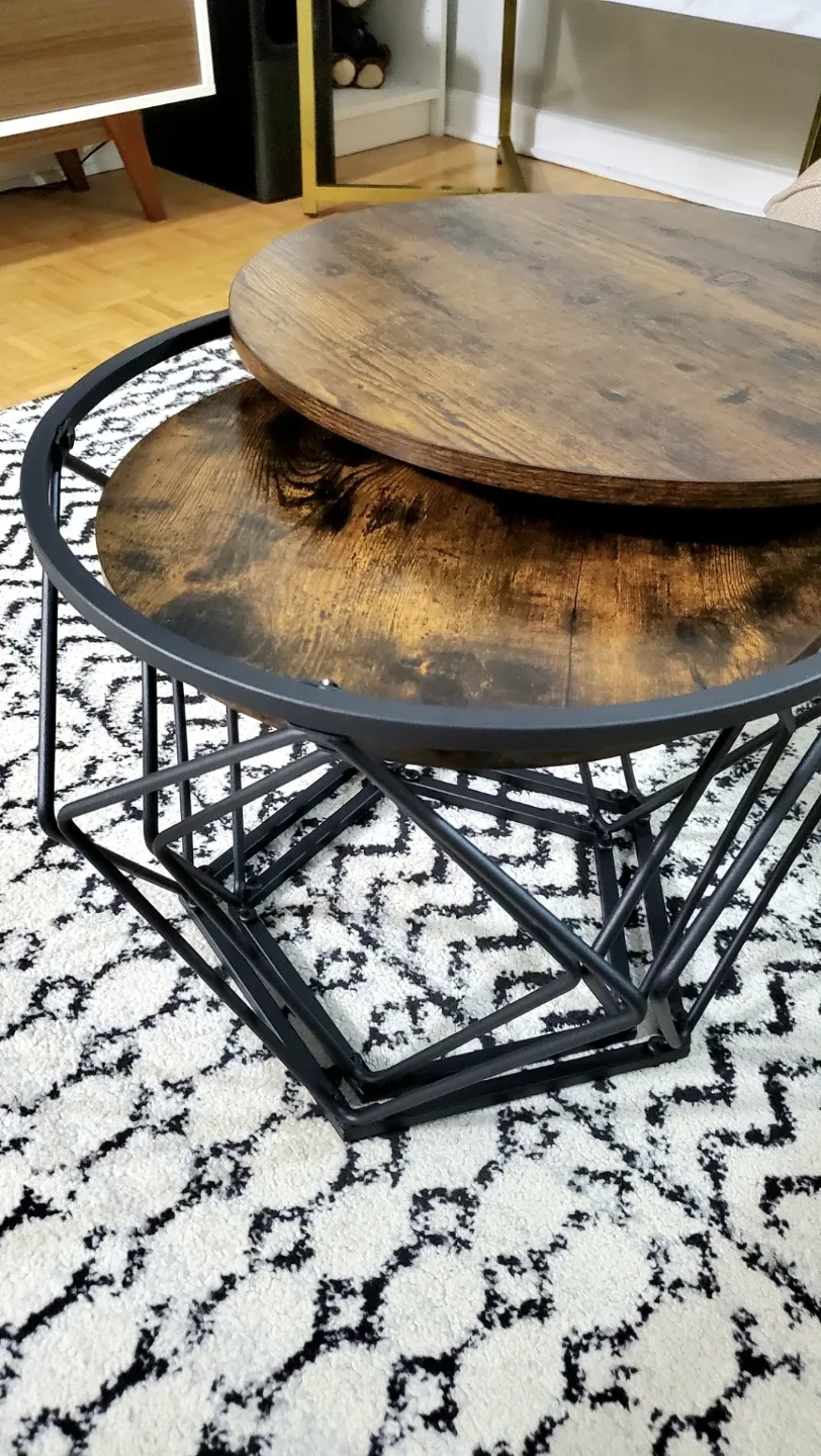 Coffee Tables w/ Storage set (2 new pcs) image indicator(4)