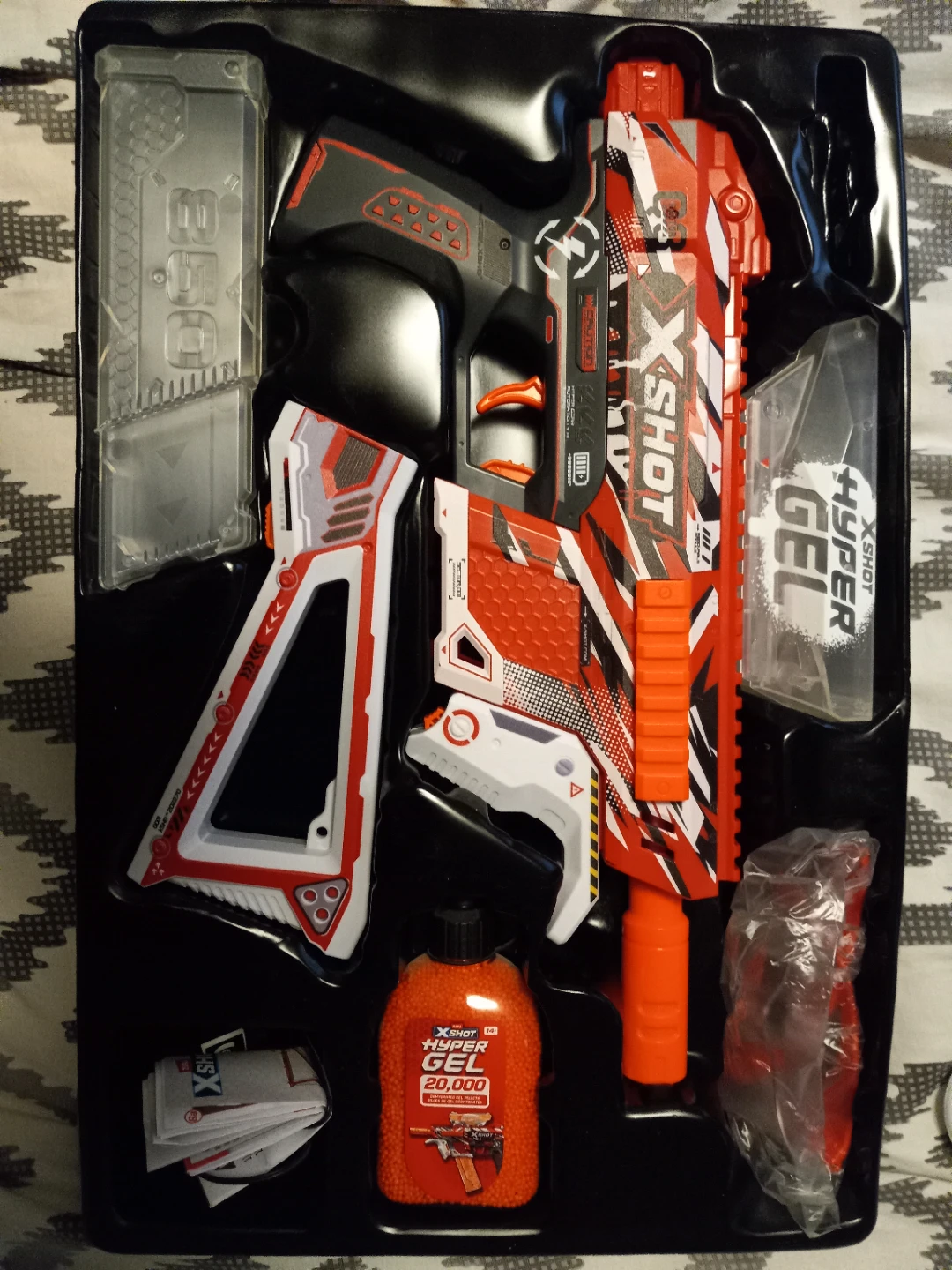 Zuru XShot Hyper Gel Trace Fire Blaster - photo 2