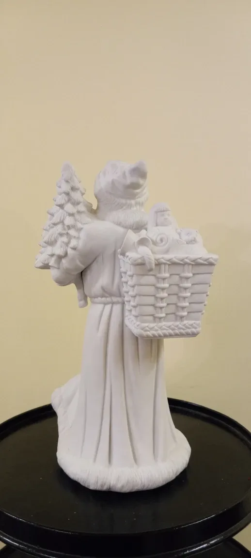 White ceramic Santa image indicator(2)