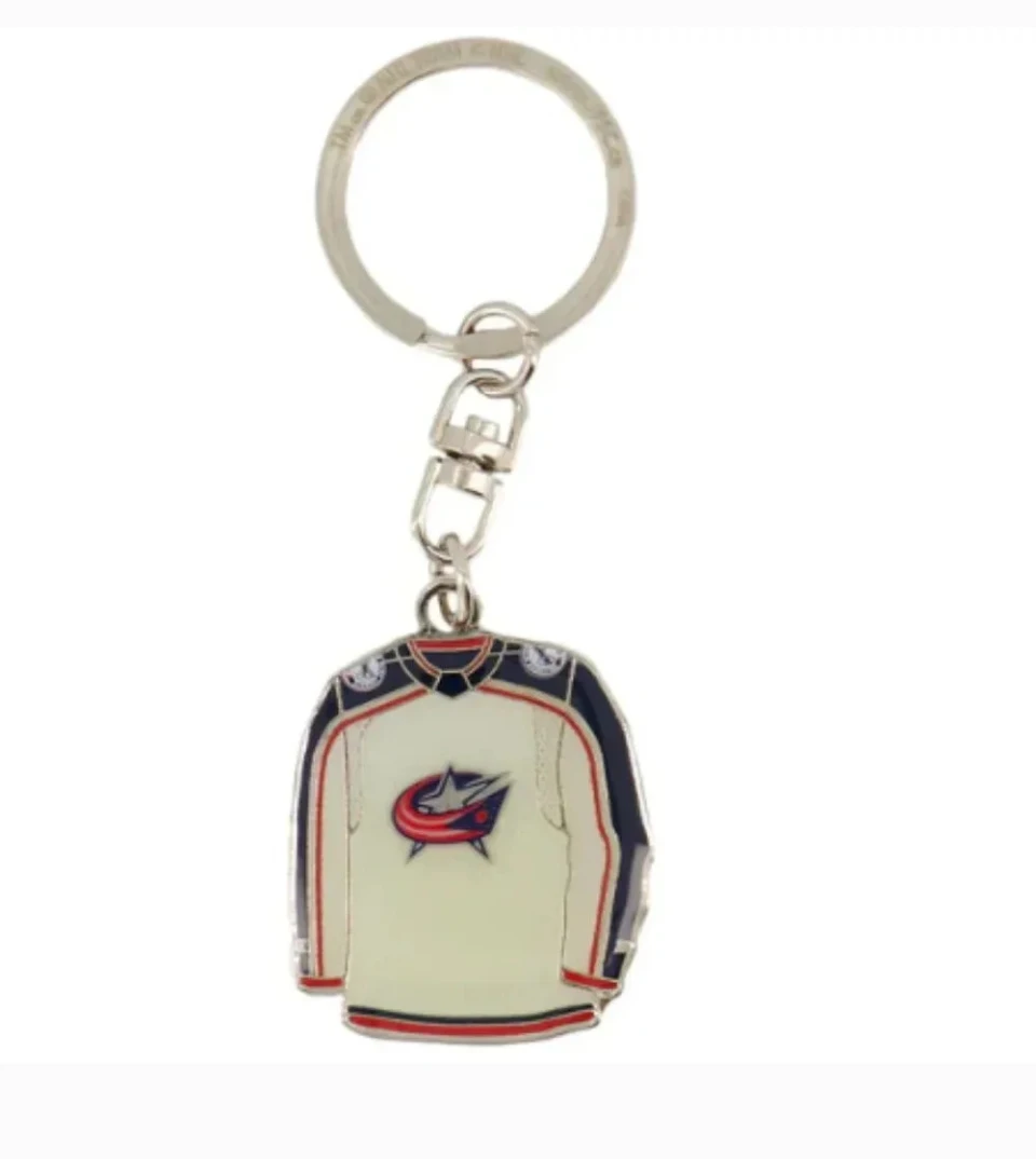NHL Columbus Blue Jackets Jersey Keychain - NEW - photo 2