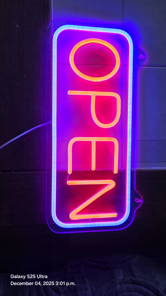 Neon OPEN Sign