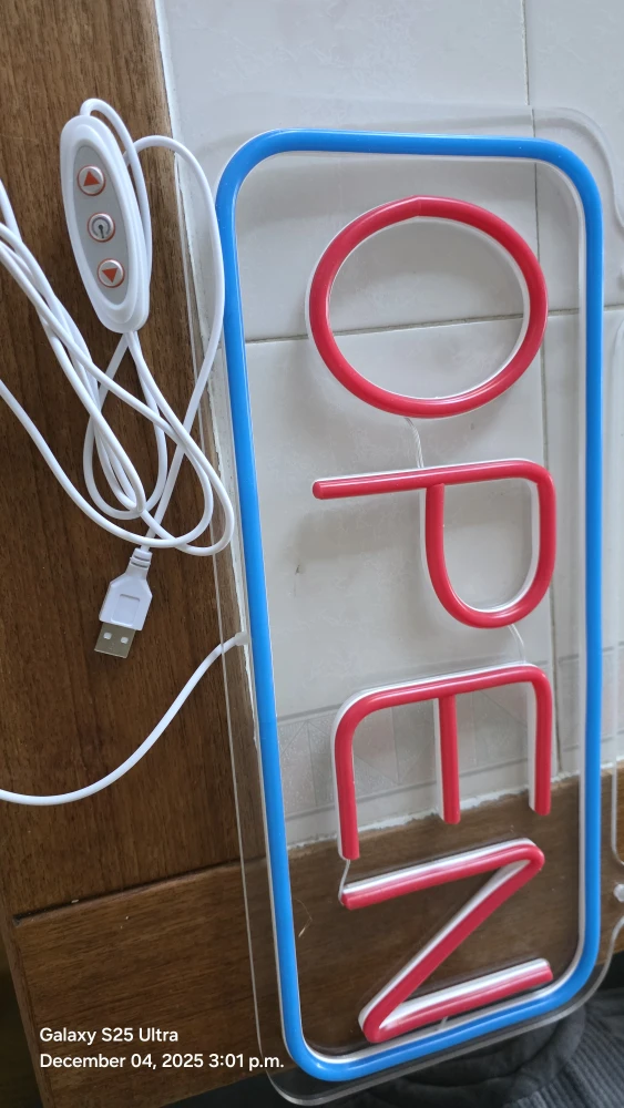Neon OPEN Sign - photo 3