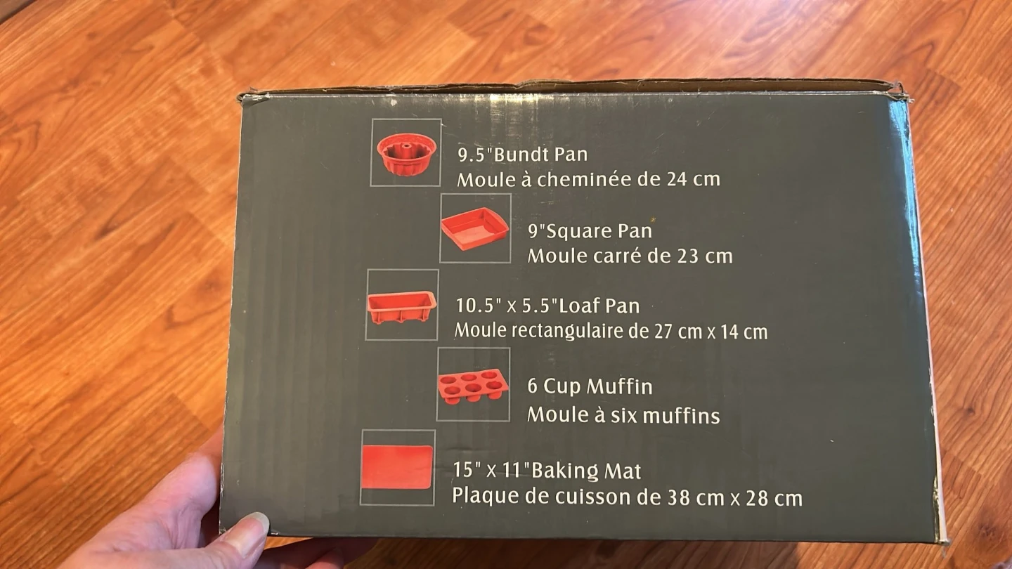 5pc Silicone Bakeware Set - photo 3