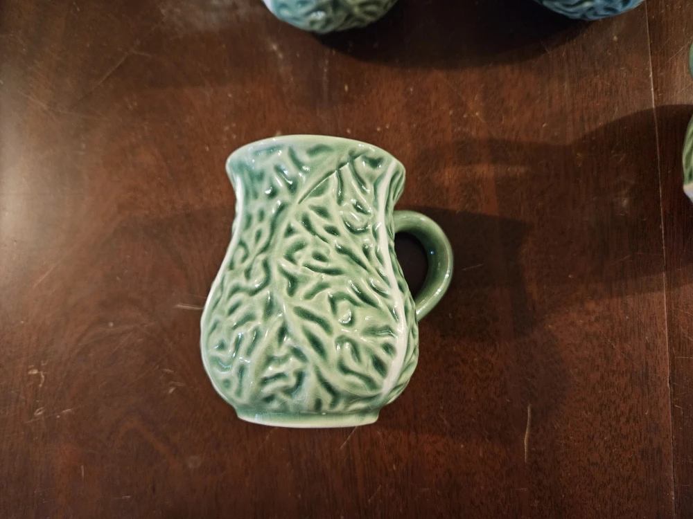 4 Vintage Cabbage Mugs - photo 2