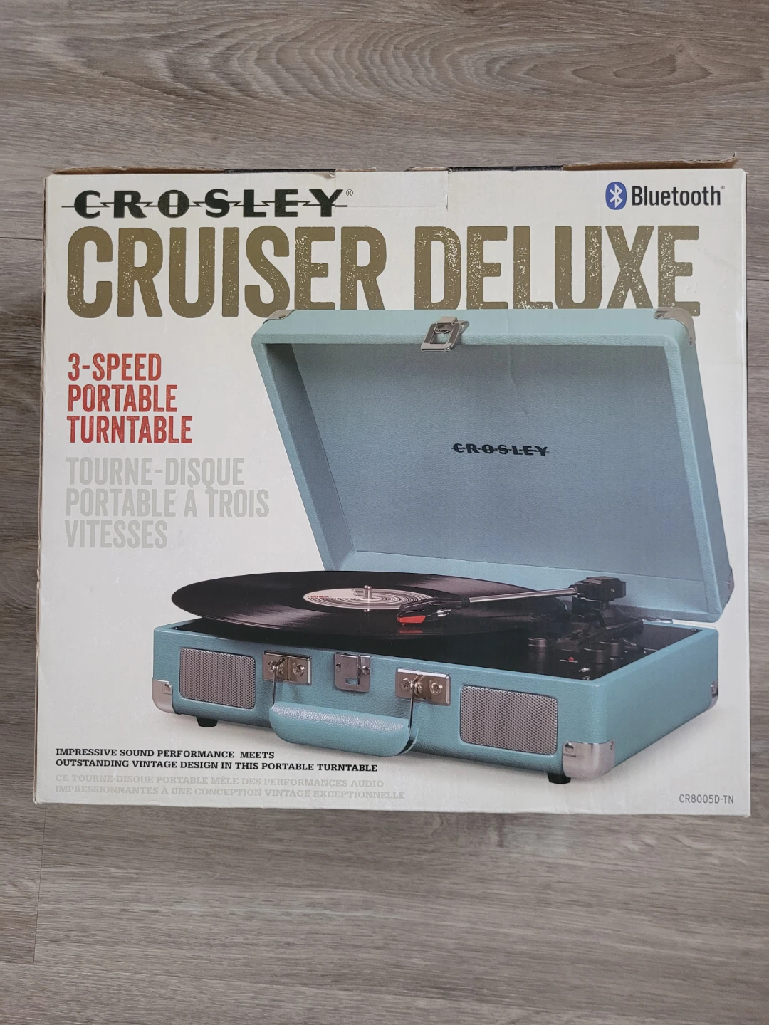 Crosley Cruiser Deluxe 3-Speed Portable Turntable - Mint