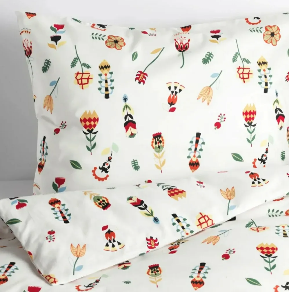 IKEA Rosenfibbla Duvet Set image indicator(2)