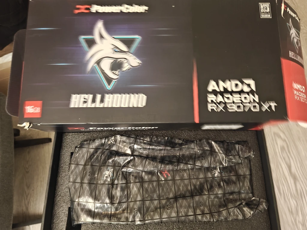PowerColor 9070xt Hellhound