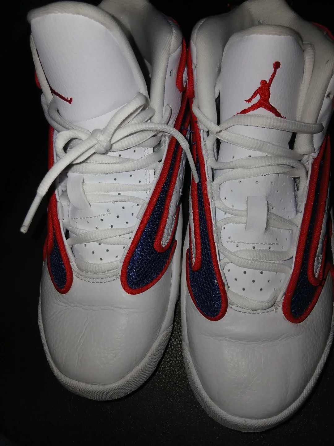 Jordan JRDN W OG White/Red/Navy Shoes image indicator(2)