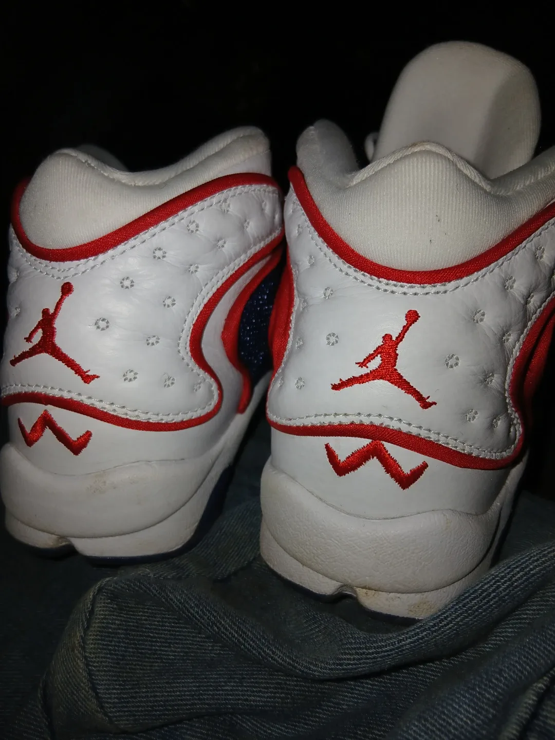 Jordan JRDN W OG White/Red/Navy Shoes image indicator(4)