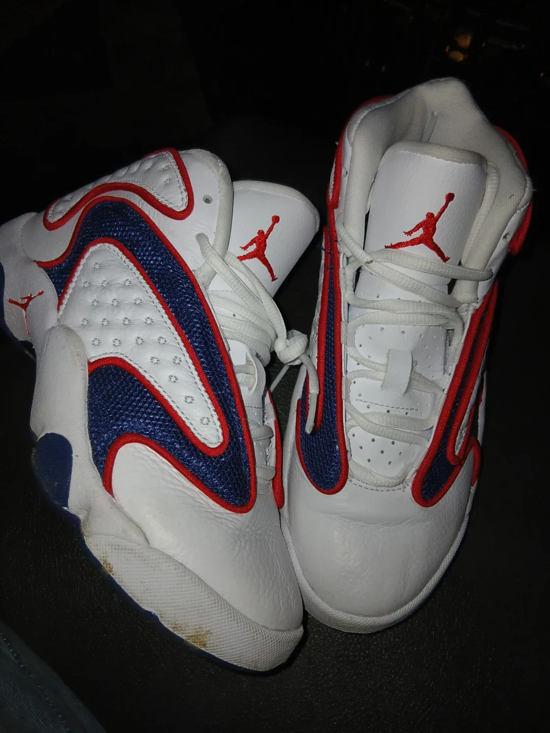 Jordan JRDN W OG White/Red/Navy Shoes image indicator(5)