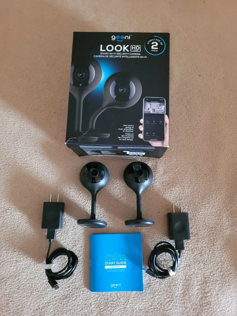 Geeni Look HD Smart Wi-Fi Security Camera - 2 Pack #cleanout image indicator(2)