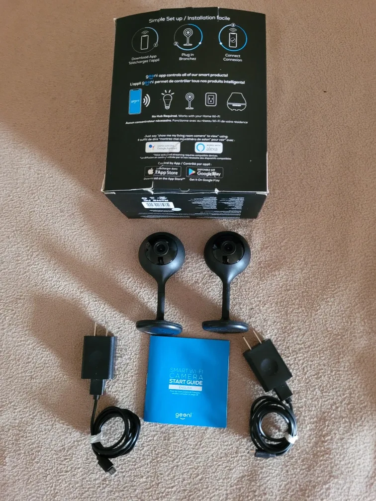 Geeni Look HD Smart Wi-Fi Security Camera - 2 Pack #cleanout image indicator(3)