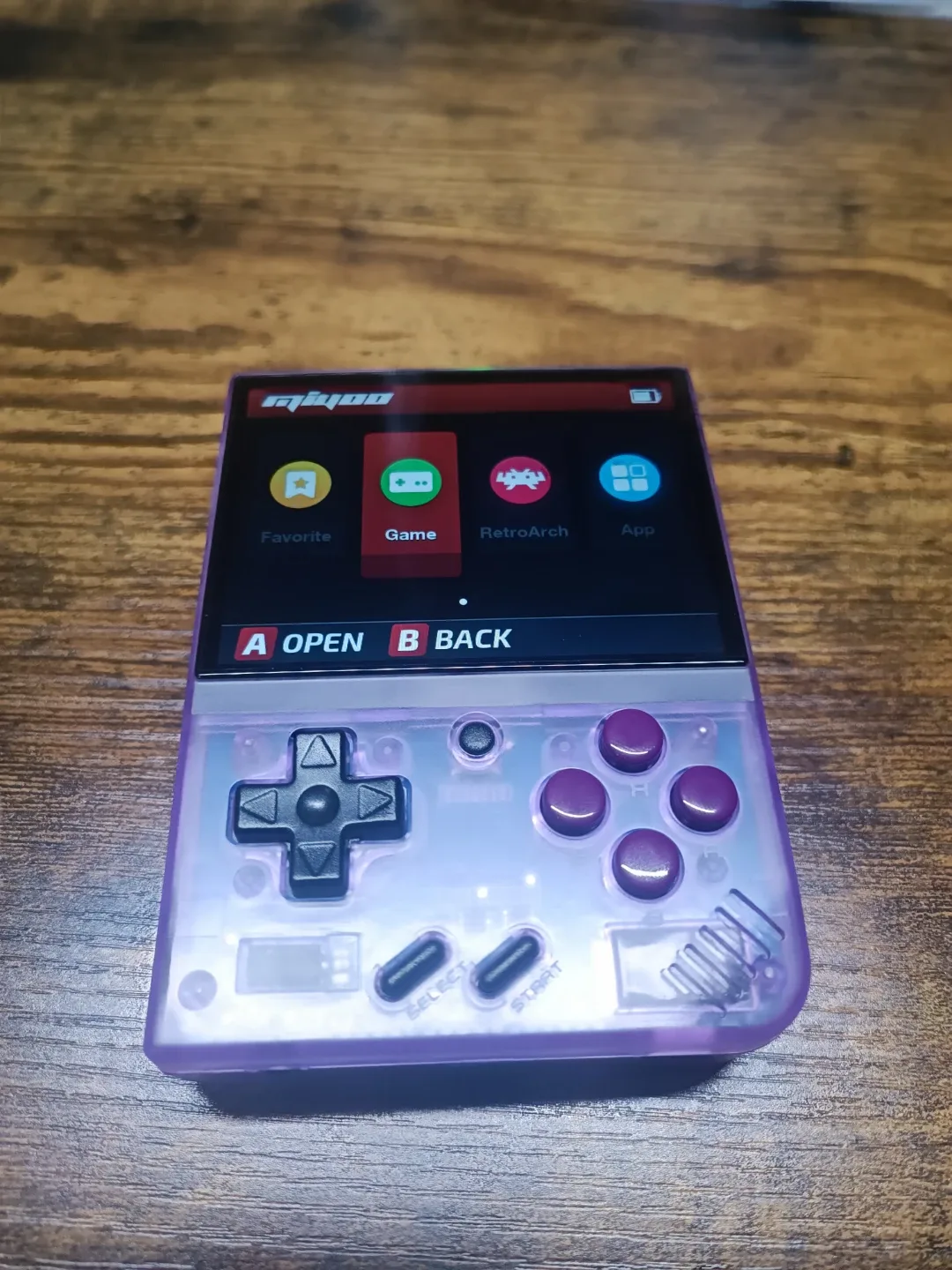 Miyoo Mini Plus Purple Retro Game Console - Like New! image indicator(2)