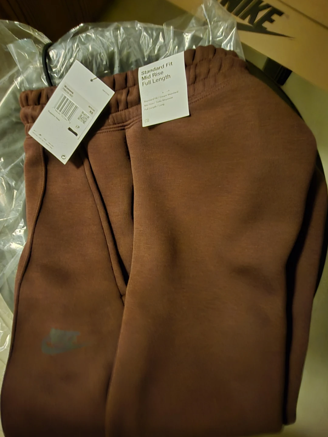 Nike Tech Fleece Pants - XS - Burgundy - photo 2