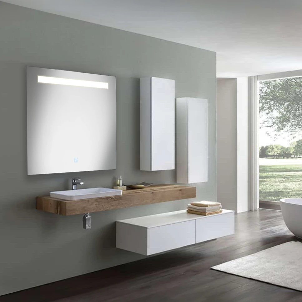 DESIGNERS 33" RECTANGULAR LED MIRROR Decoristra 33'' Macerata